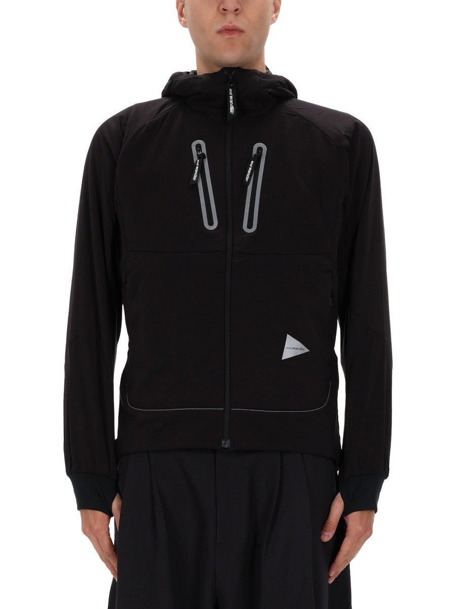 AND WANDER - Man - Black - Blazer