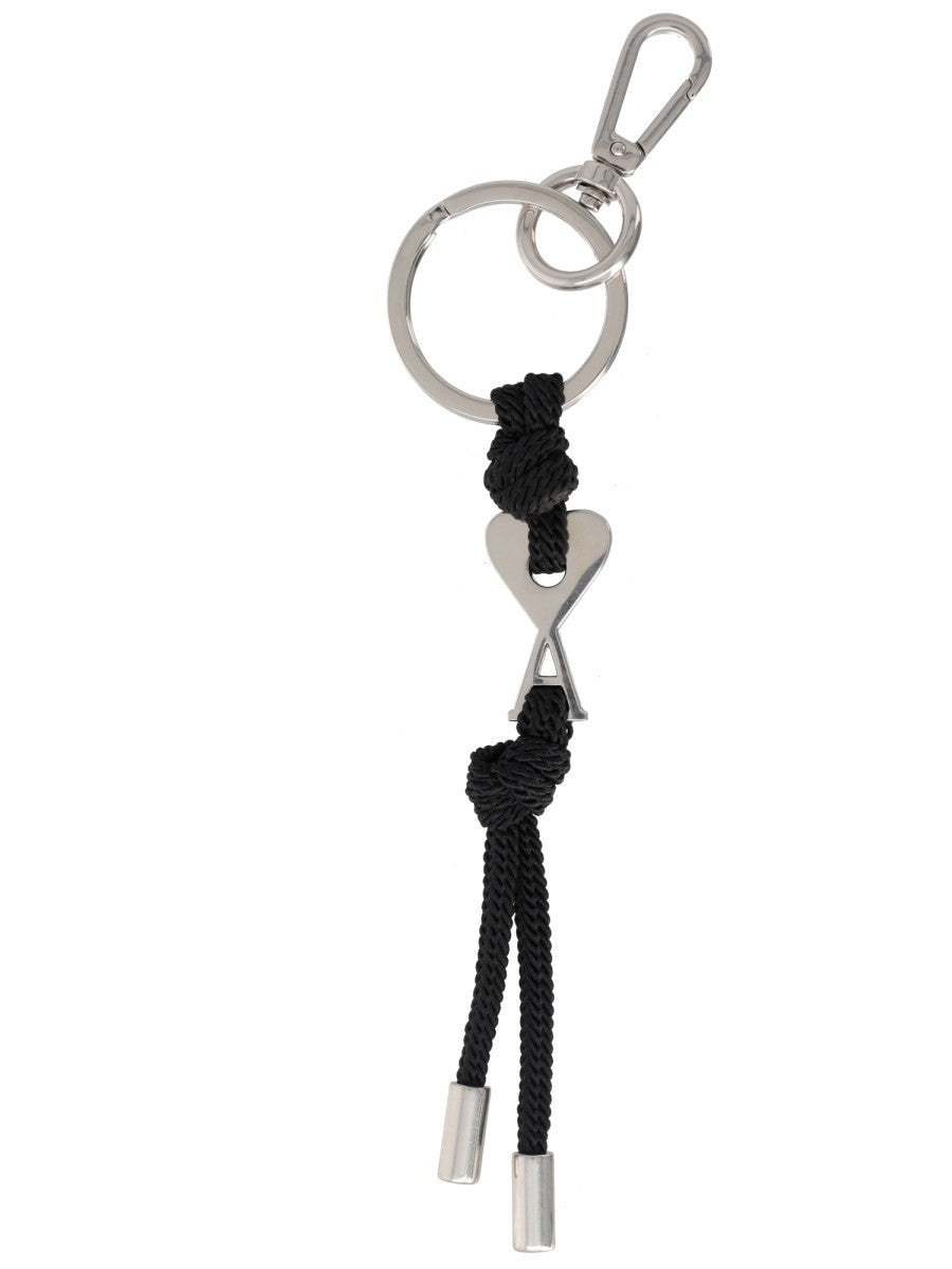 AMI PARIS - Unisex - Silver - Key Holder