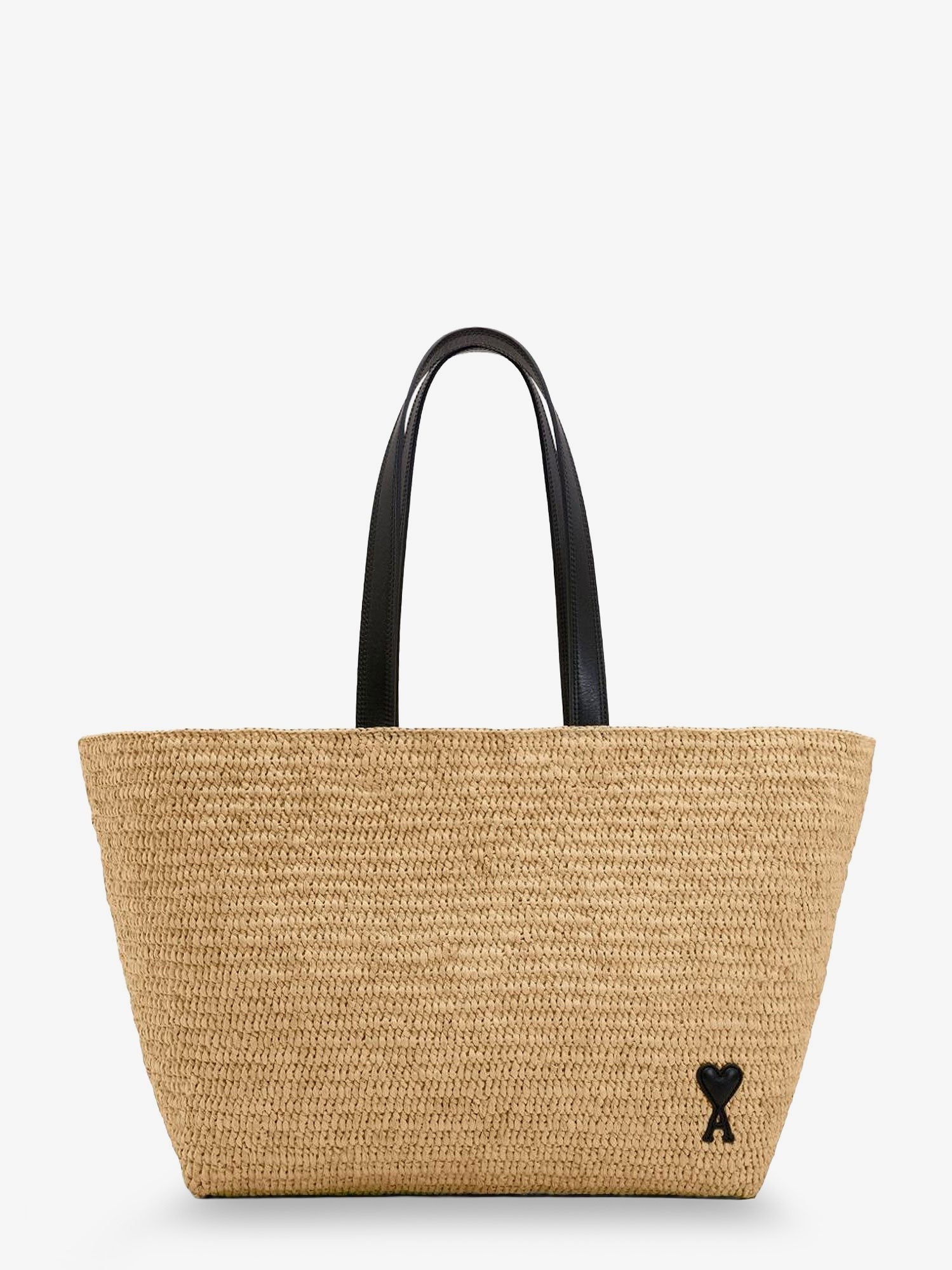AMI PARIS - Woman - Beige - Shoulder Bag