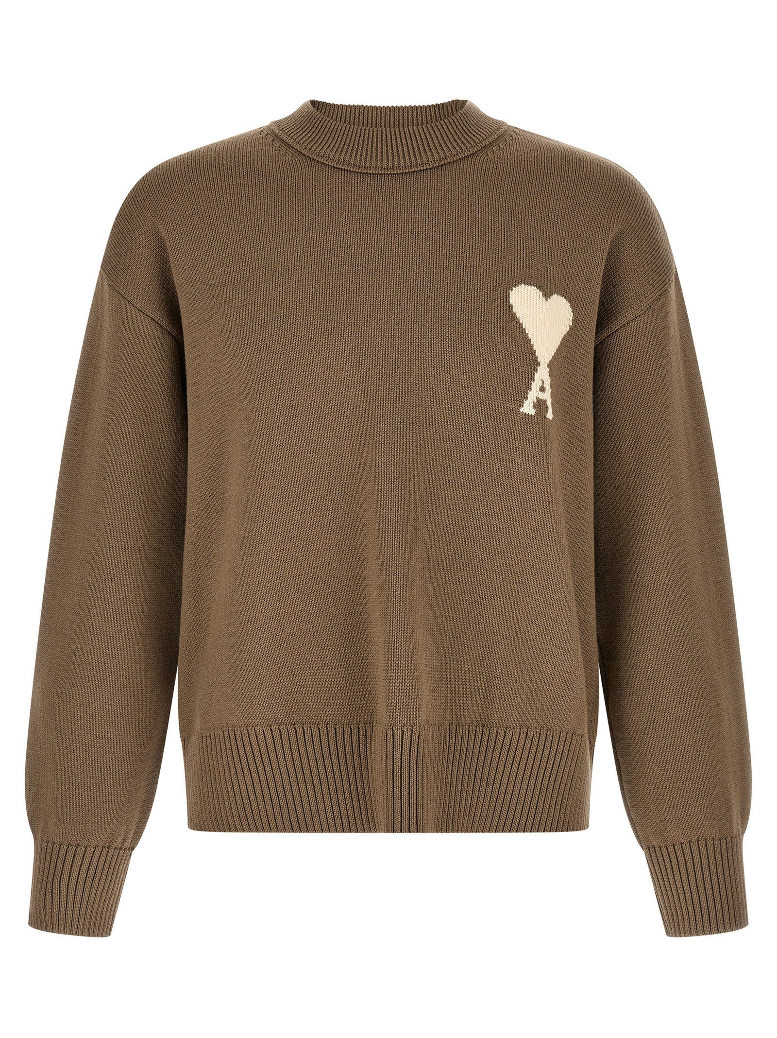 AMI PARIS - nan - Beige - Sweater