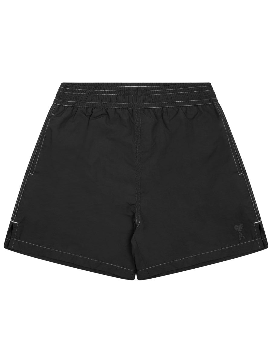AMI PARIS - Man - Black - Swimwear