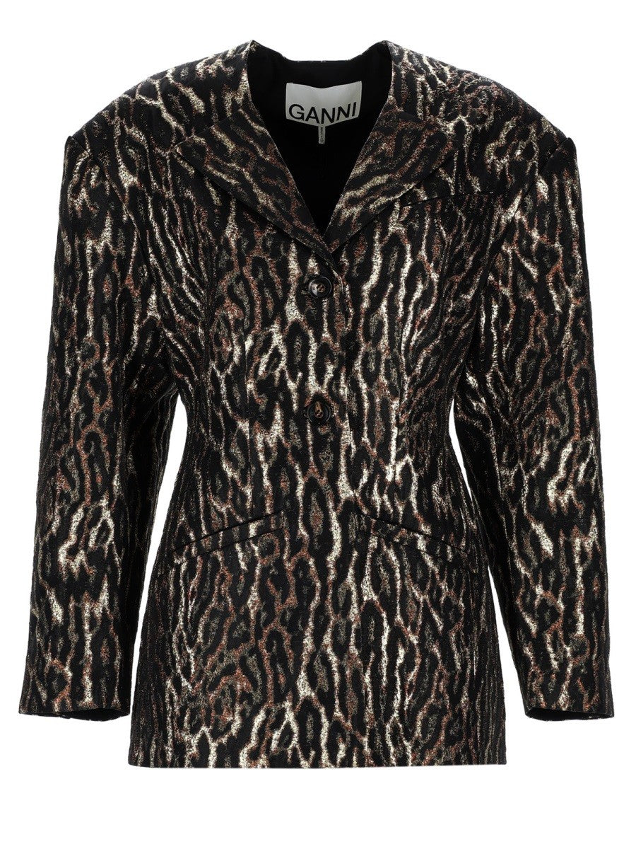 GANNI - Woman - Multicolor - Blazer