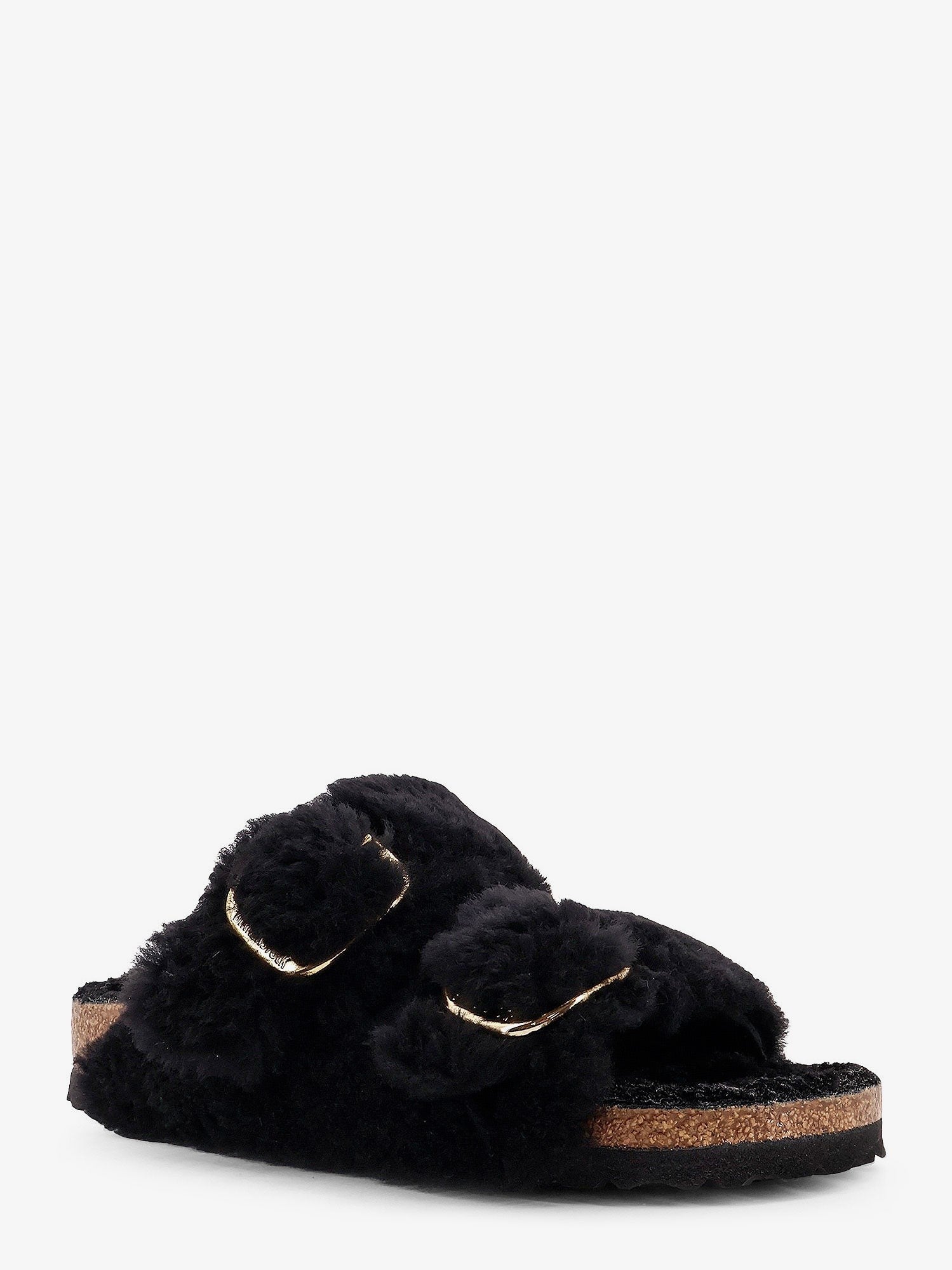 Birkenstock - Woman - Teddy Black Gold - Flat Sandal