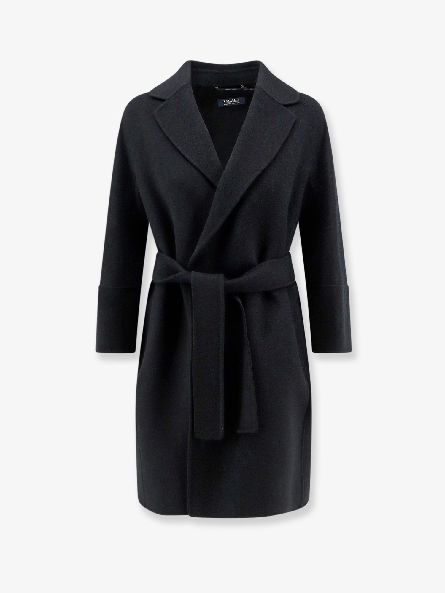 'S MAX MARA - Woman - Black - Coat