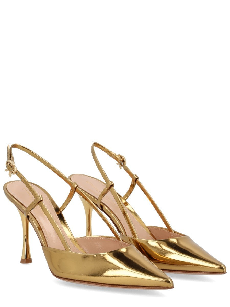 GIANVITO ROSSI - Woman - Gold - Heel