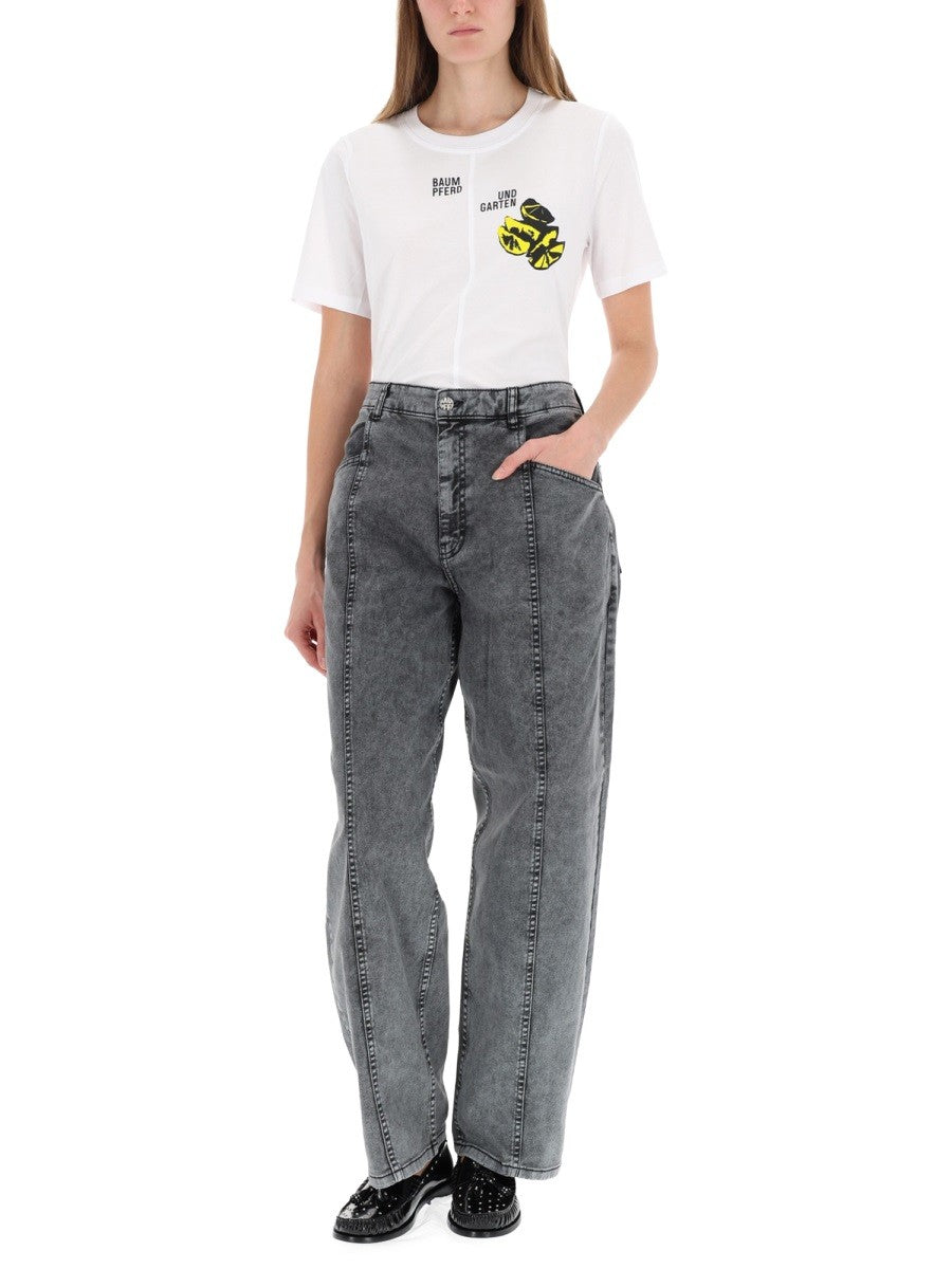 BAUM UND PFERDGARTEN - Woman - White - T-shirt