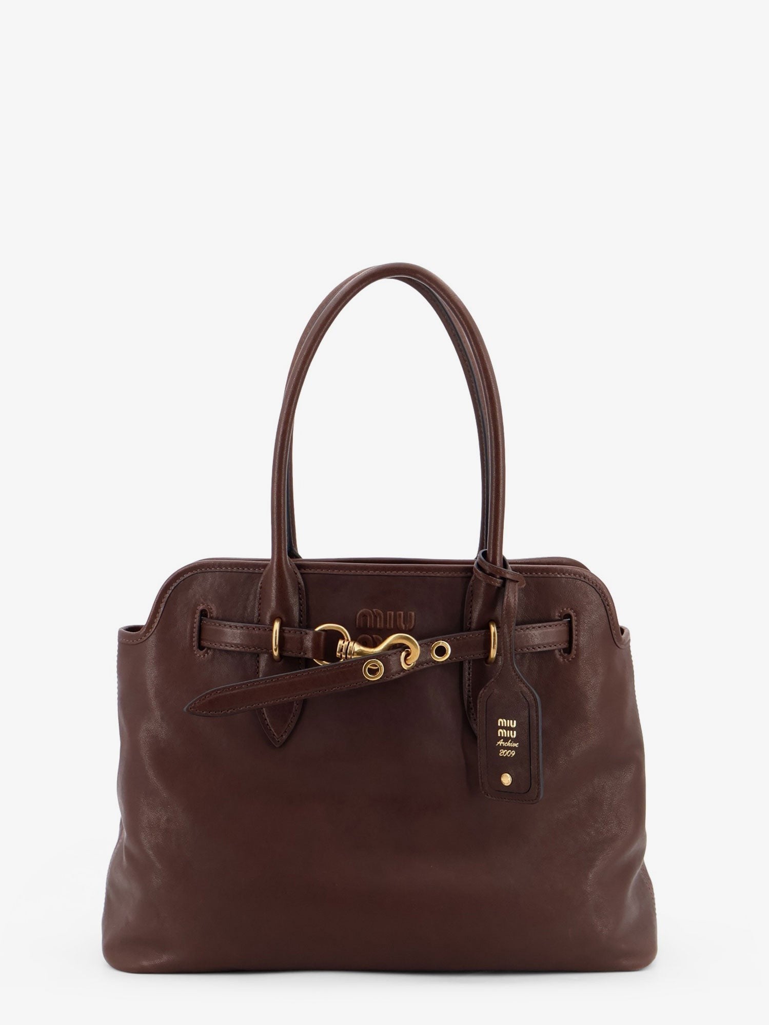 Miu Miu - Woman - Brown - Handbag