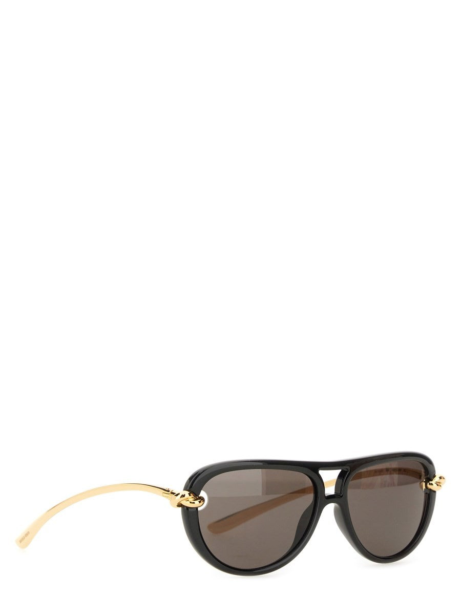 Bottega Veneta - Unisex - Gold - Sunglasses