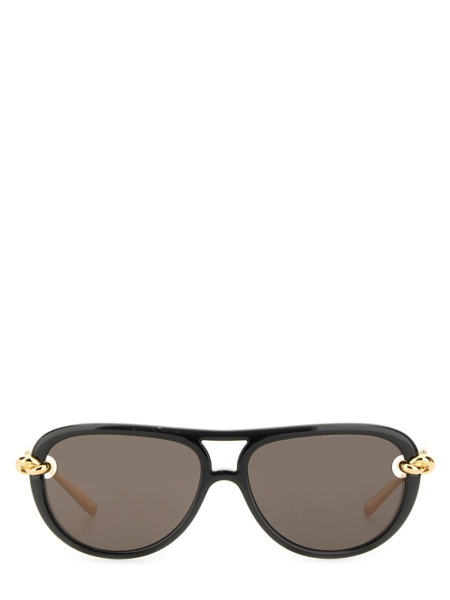 Bottega Veneta - Unisex - Gold - Sunglasses