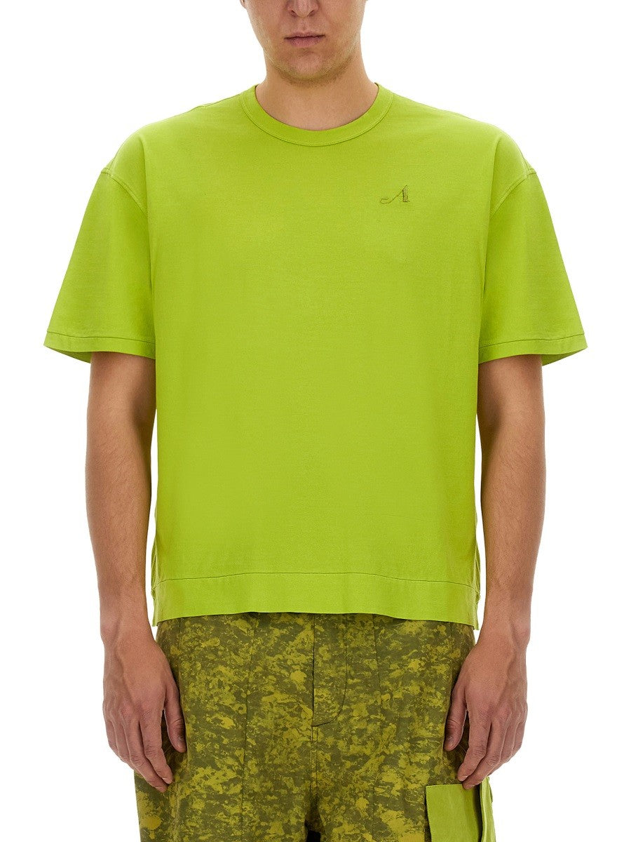 TEN C - Man - Green - T-shirt