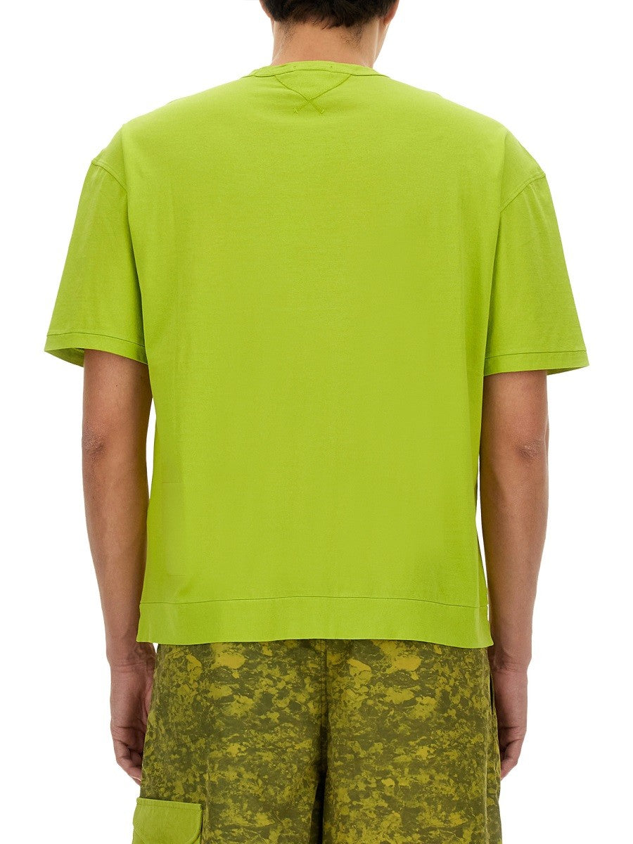 TEN C - Man - Green - T-shirt