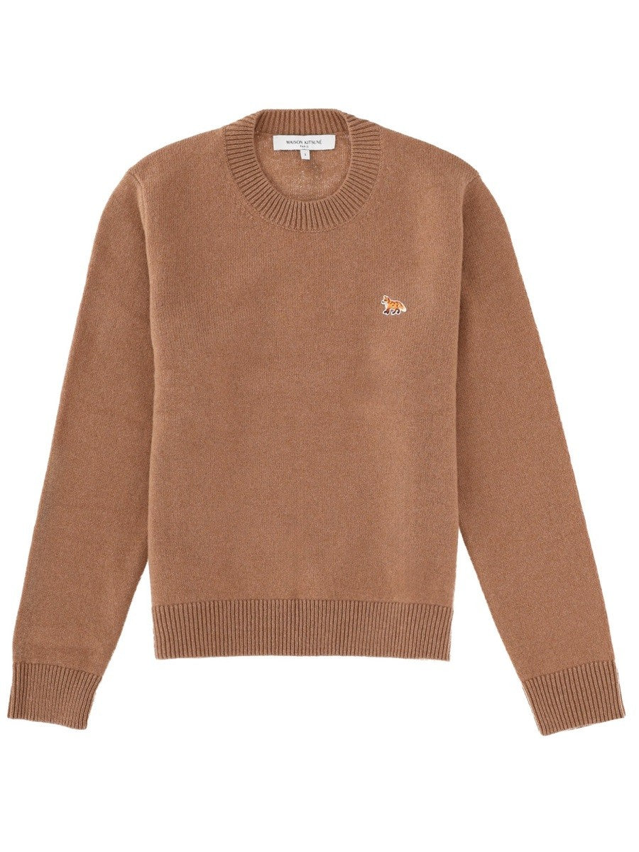 Maison Kitsune - Woman - Brown - Sweater