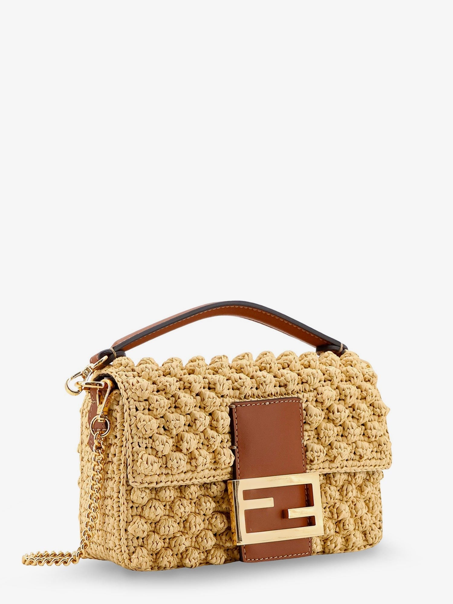 Fendi - Woman - Beige - Crossbody Bag