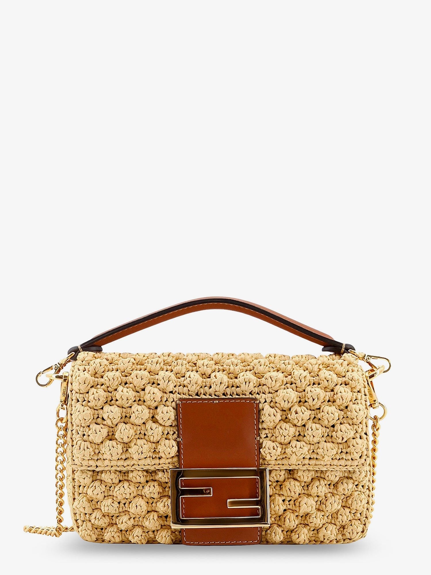 Fendi - Woman - Beige - Crossbody Bag