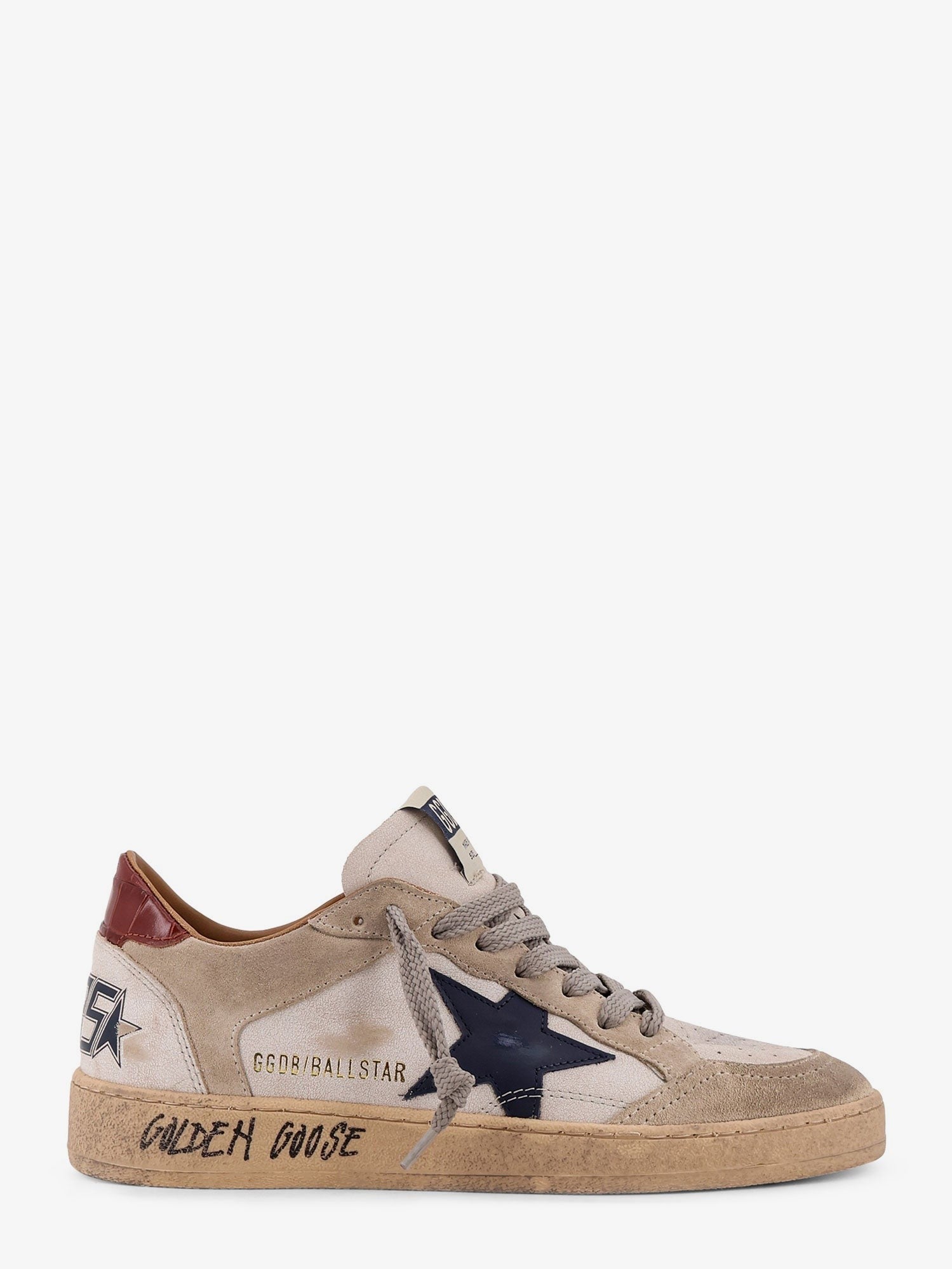 Golden Goose Deluxe Brand - Man - White Beige Ink Blue Brown - Sneaker