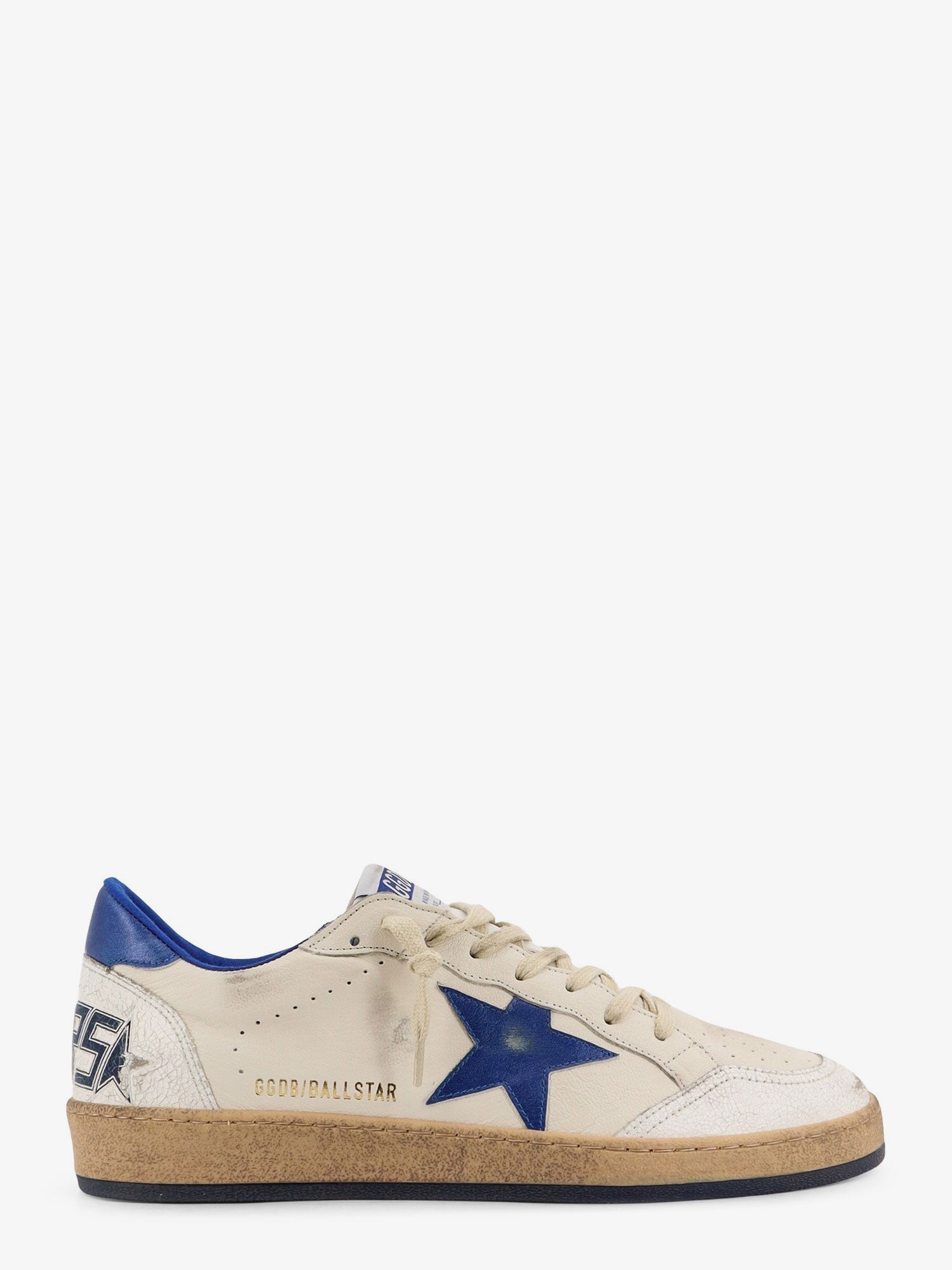 Golden Goose Deluxe Brand - Man - White Bluette - Sneaker