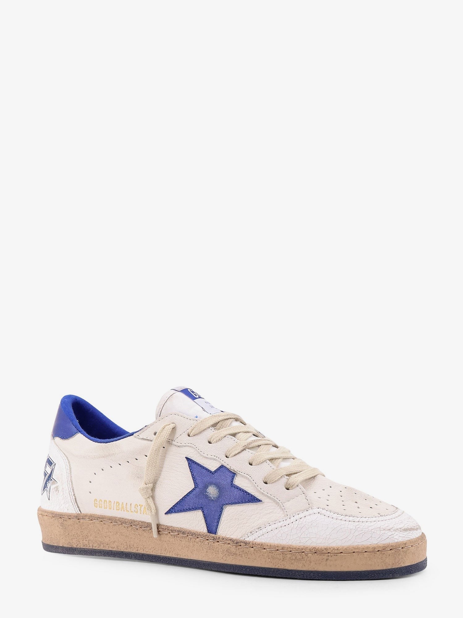 Golden Goose Deluxe Brand - Man - White Bluette - Sneaker