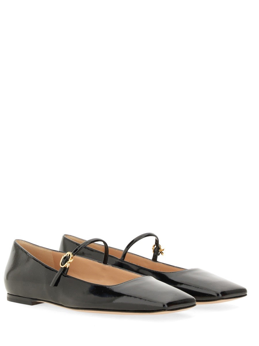 GIANVITO ROSSI - Woman - Black - Flat
