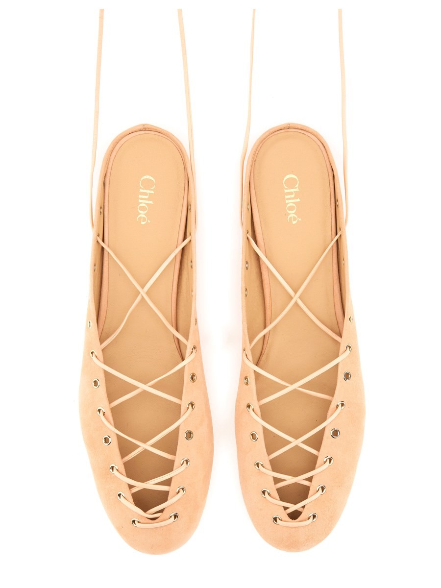 CHLOÉ - Woman - Pink - Flat
