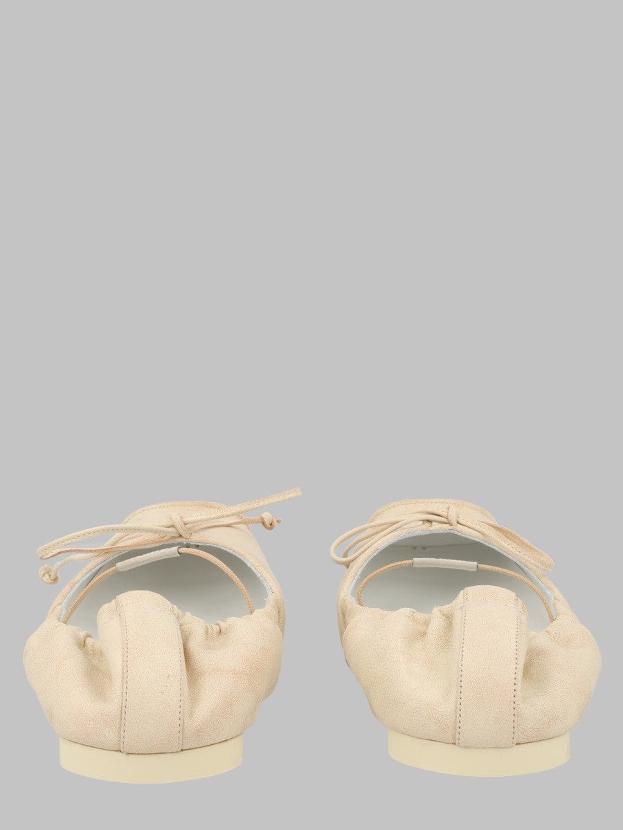 MM6 MAISON MARGIELA - Woman - Beige - Flat