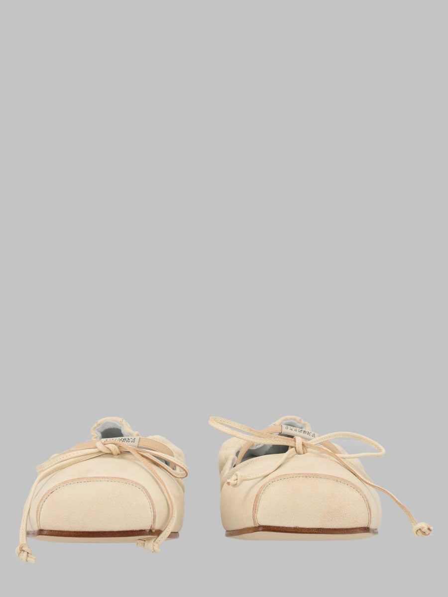 MM6 MAISON MARGIELA - Woman - Beige - Flat