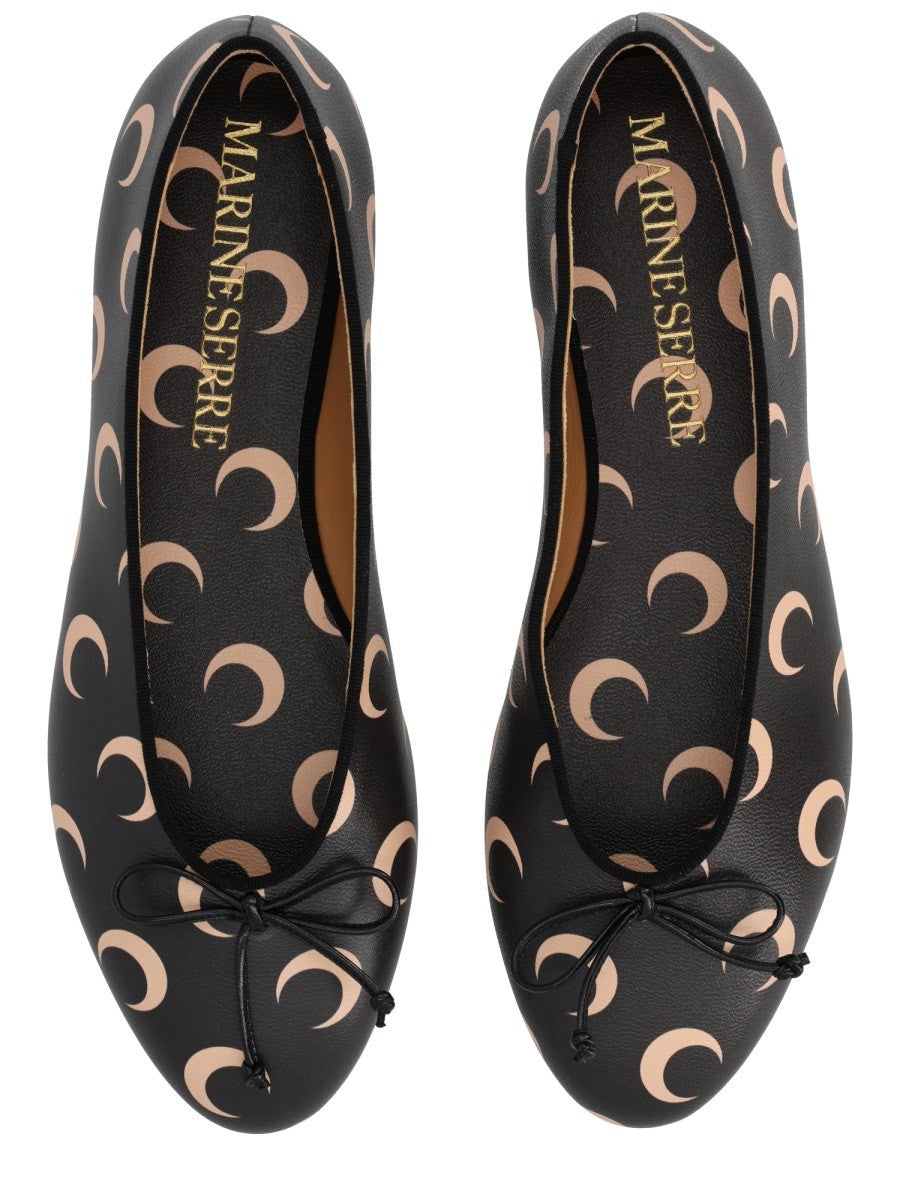 MARINE SERRE - Woman - Black - Flat