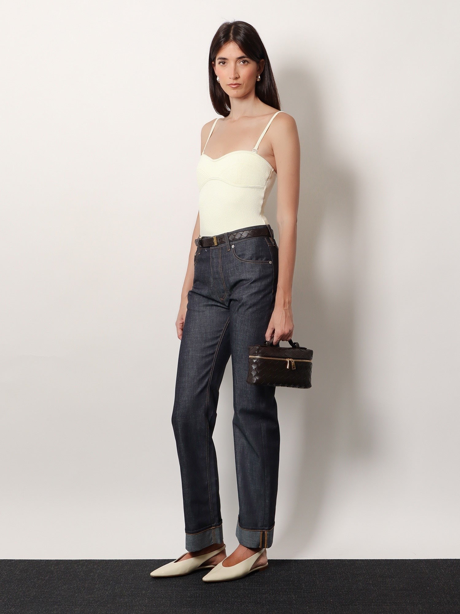 Bottega Veneta - Woman - Brown - Crossbody Bag