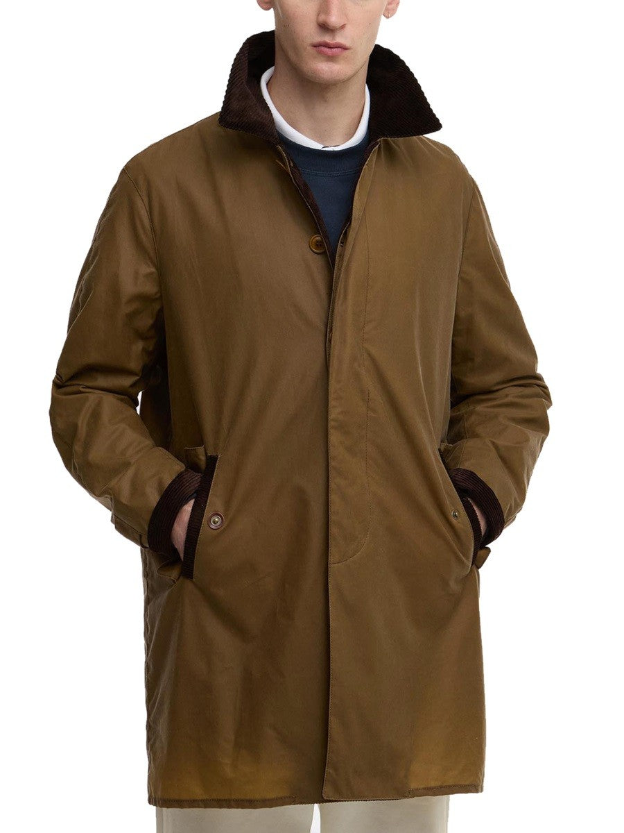 BARACUTA X BARBOUR - Man - Brown - Coat