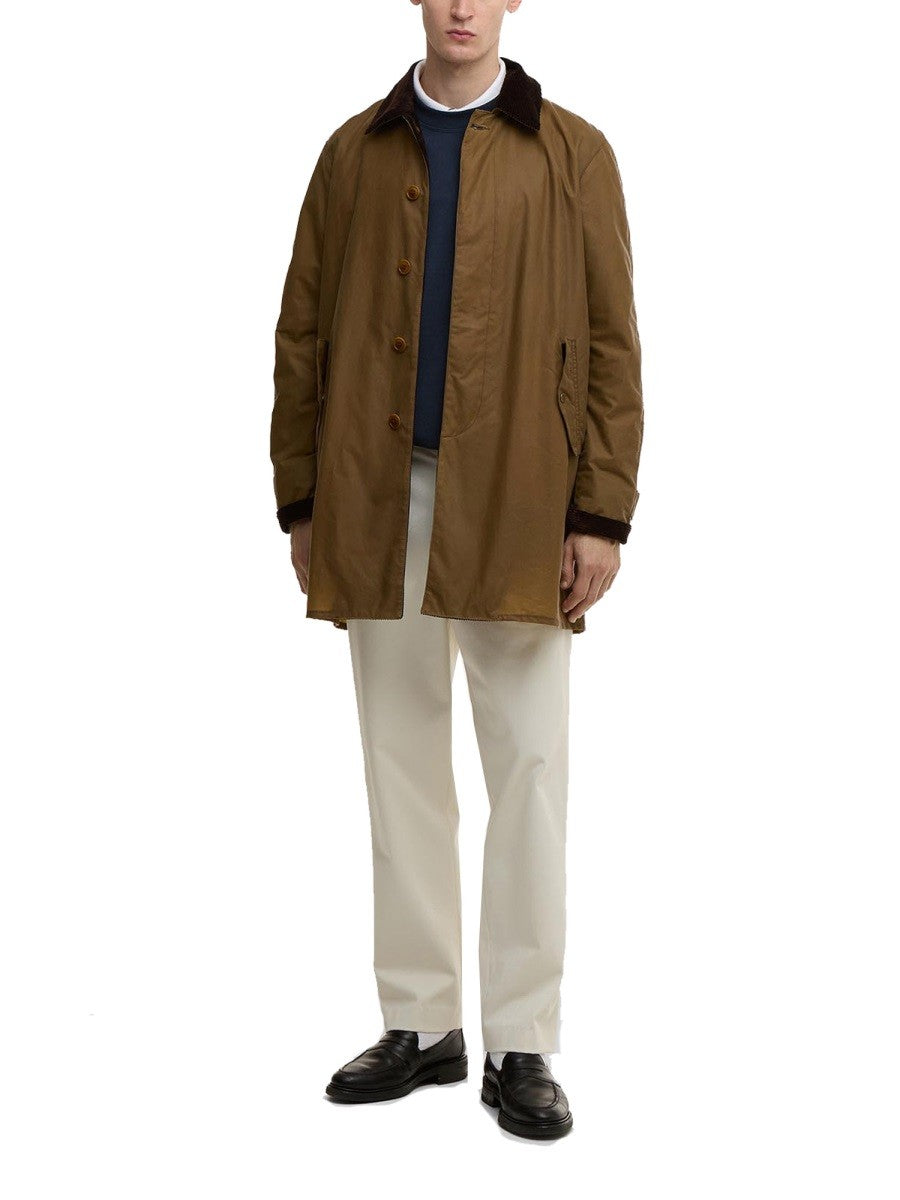 BARACUTA X BARBOUR - Man - Brown - Coat