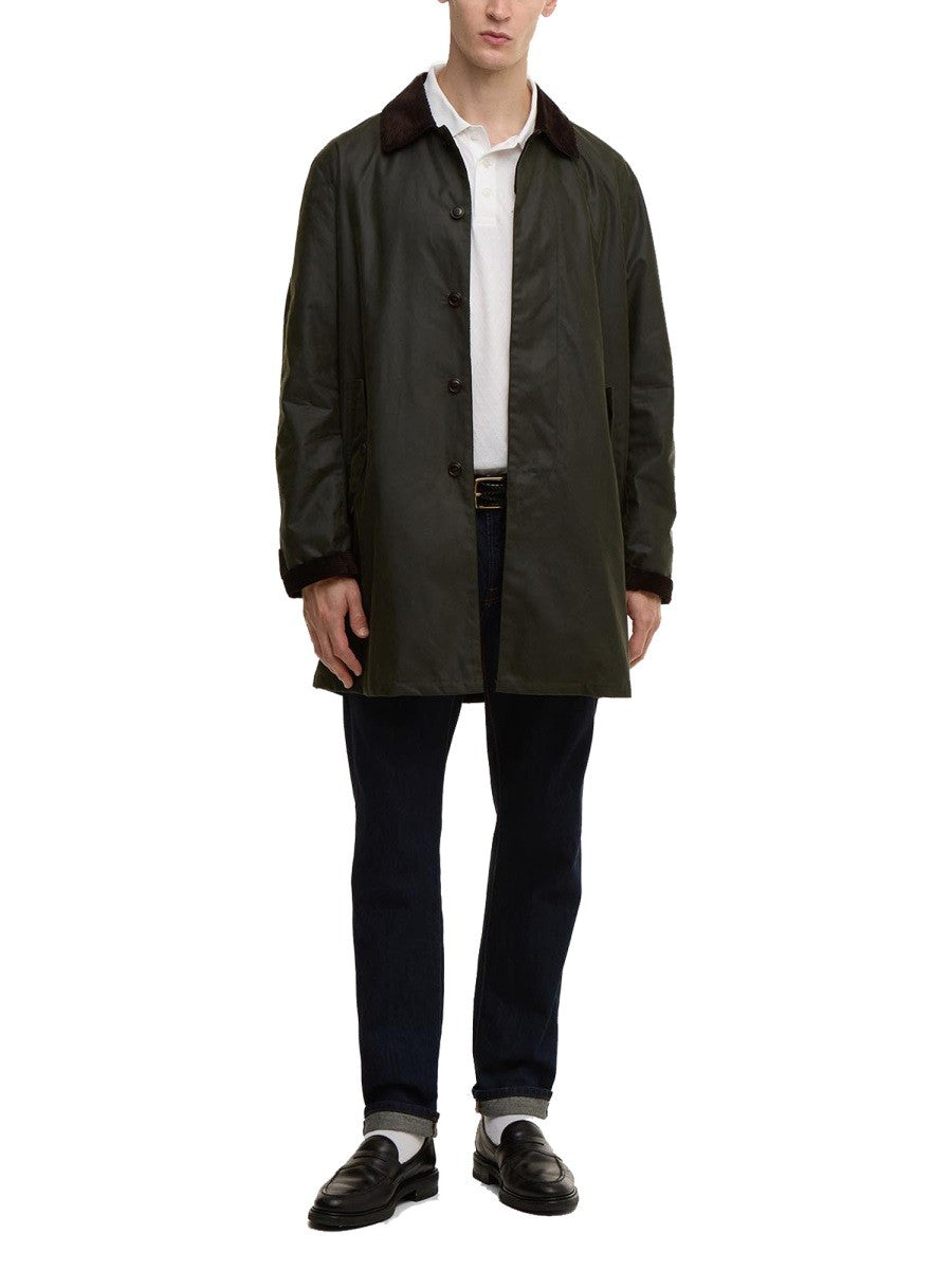 BARACUTA X BARBOUR - Man - Green - Coat