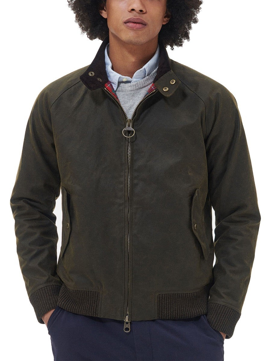 BARACUTA X BARBOUR - Man - Green - Blazer