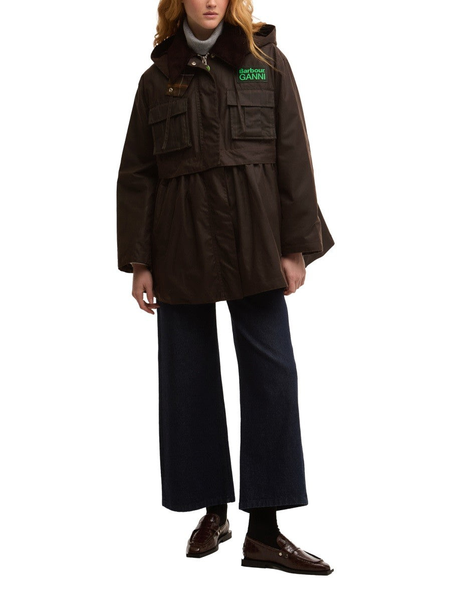BARBOUR x GANNI - Woman - Brown - Jacket