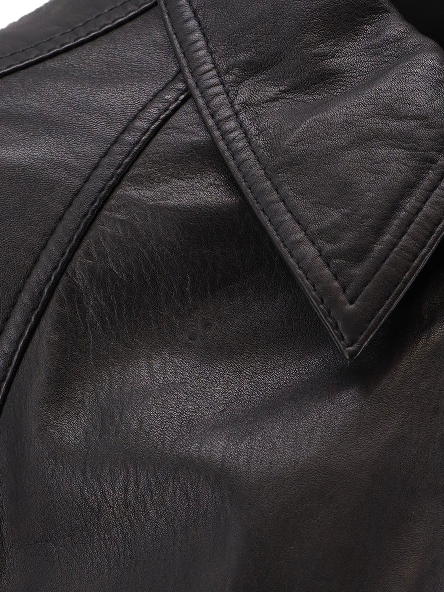 Pinko - Woman - Black - Leather Jacket