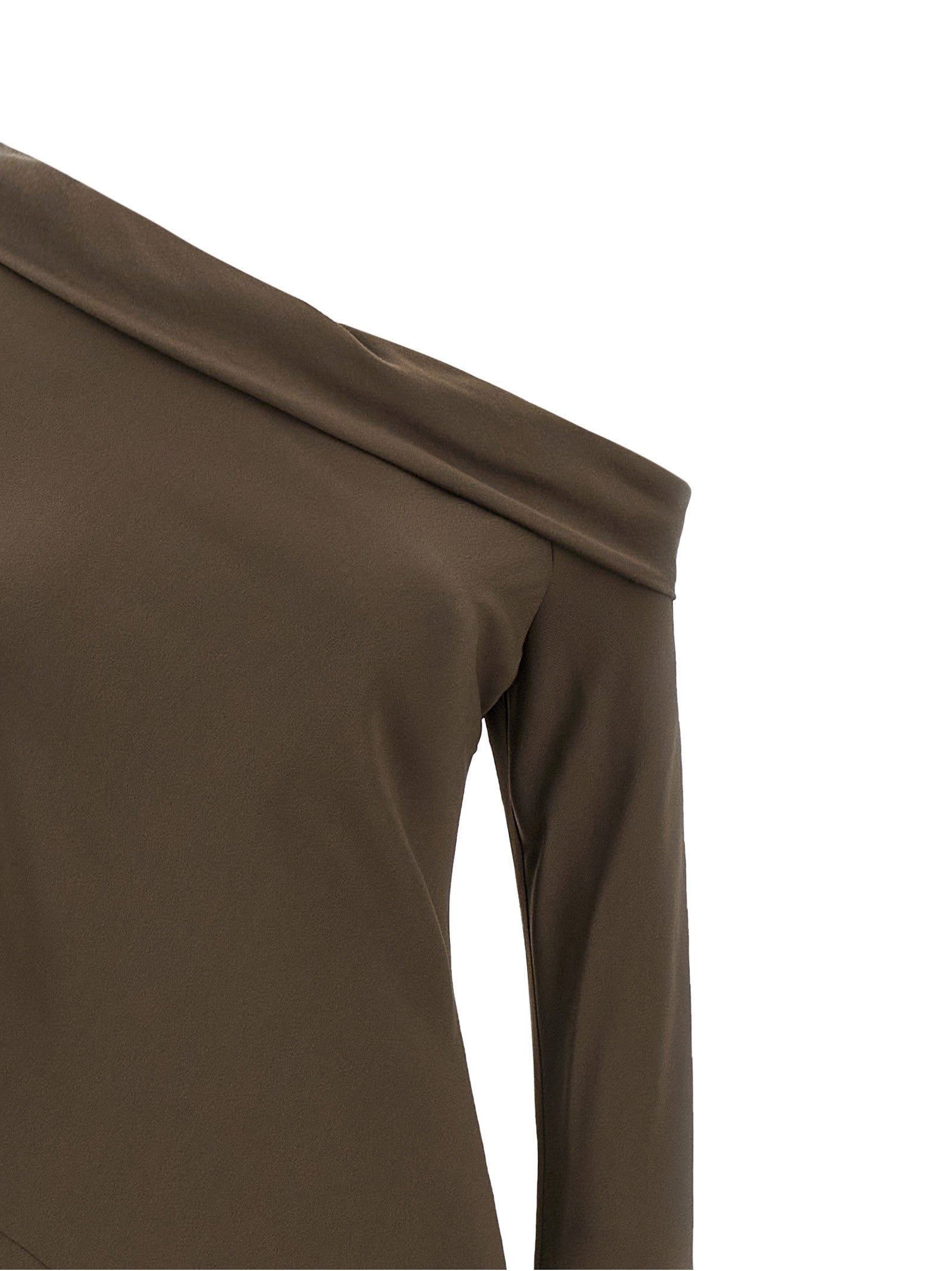 alberta ferretti - nan - Brown - Dress