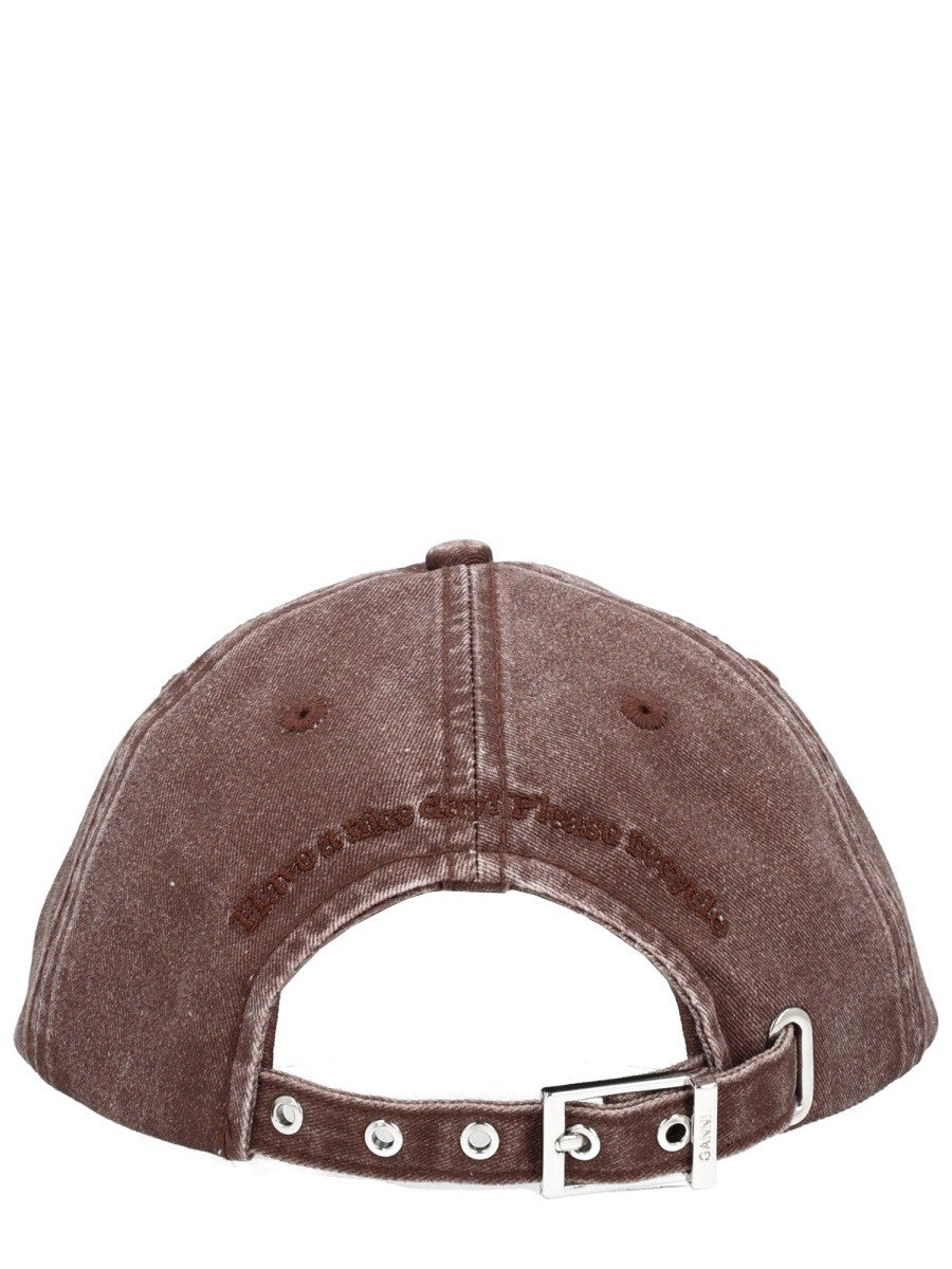 GANNI - Woman - Brown - Hat