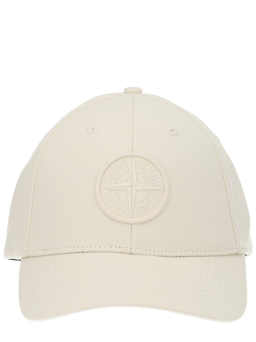 Stone Island - Man - White - Hat