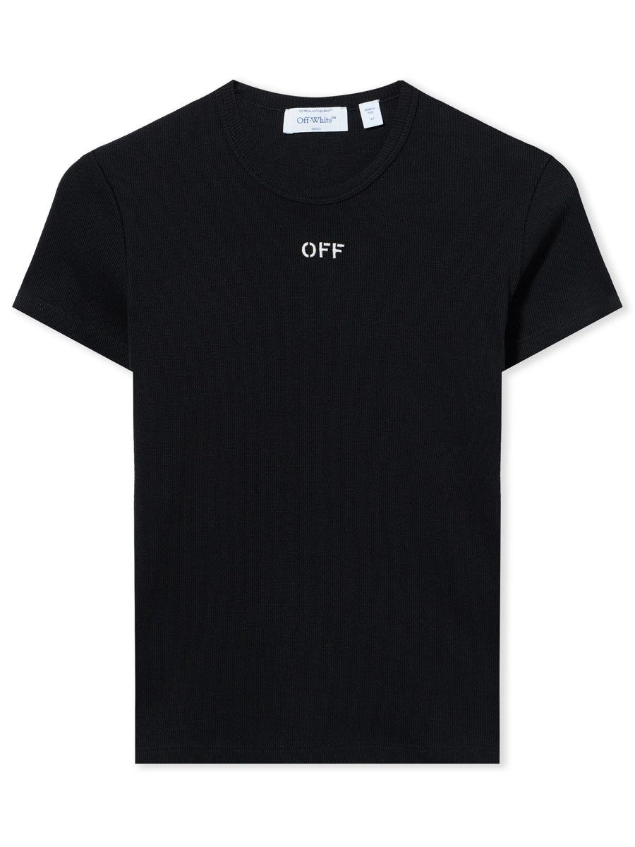 Off-white - Woman - Black - T-shirt