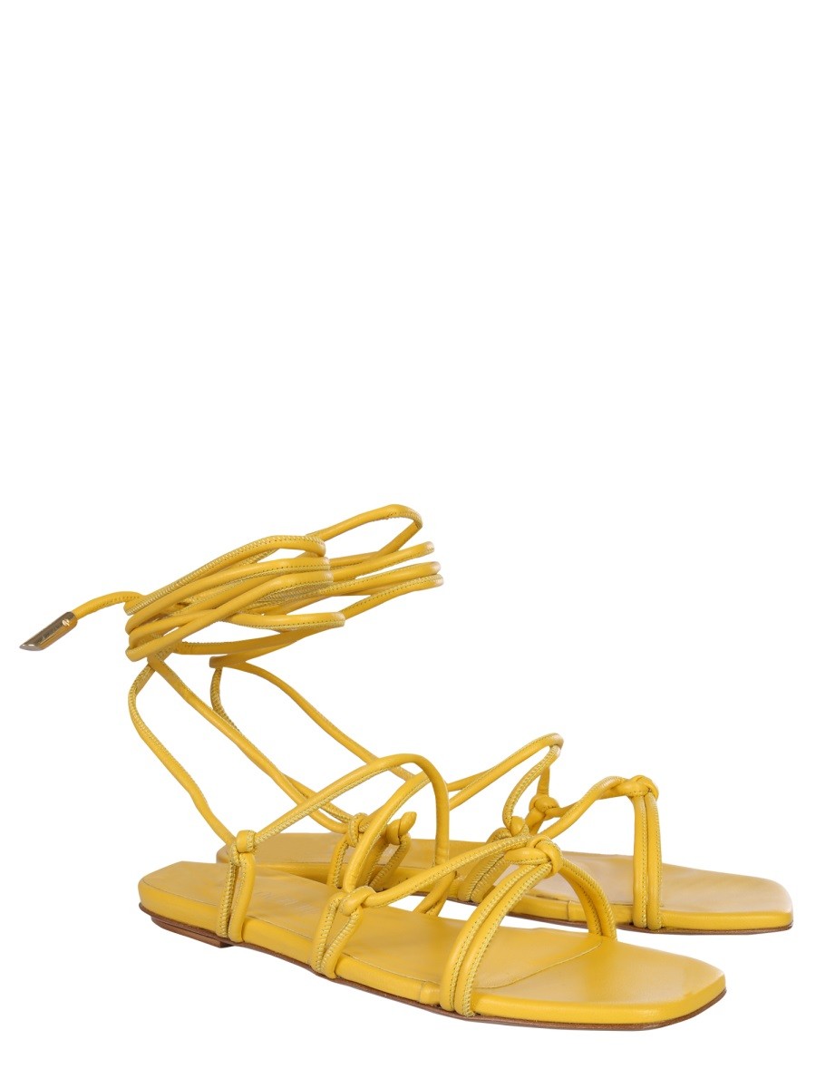 GIA BORGHINI - Woman - Yellow - Sandal