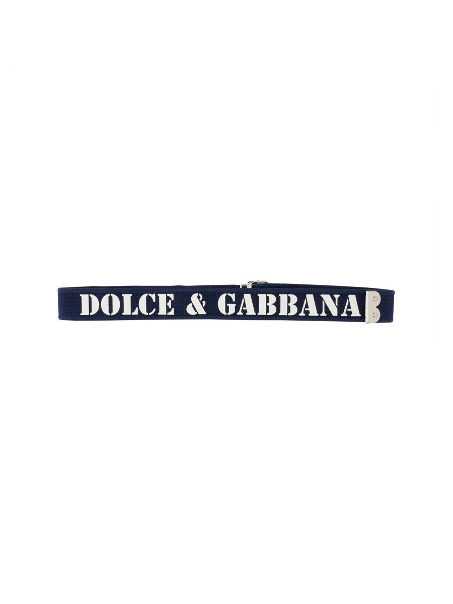Dolce & Gabbana - Man - Blue - Belt