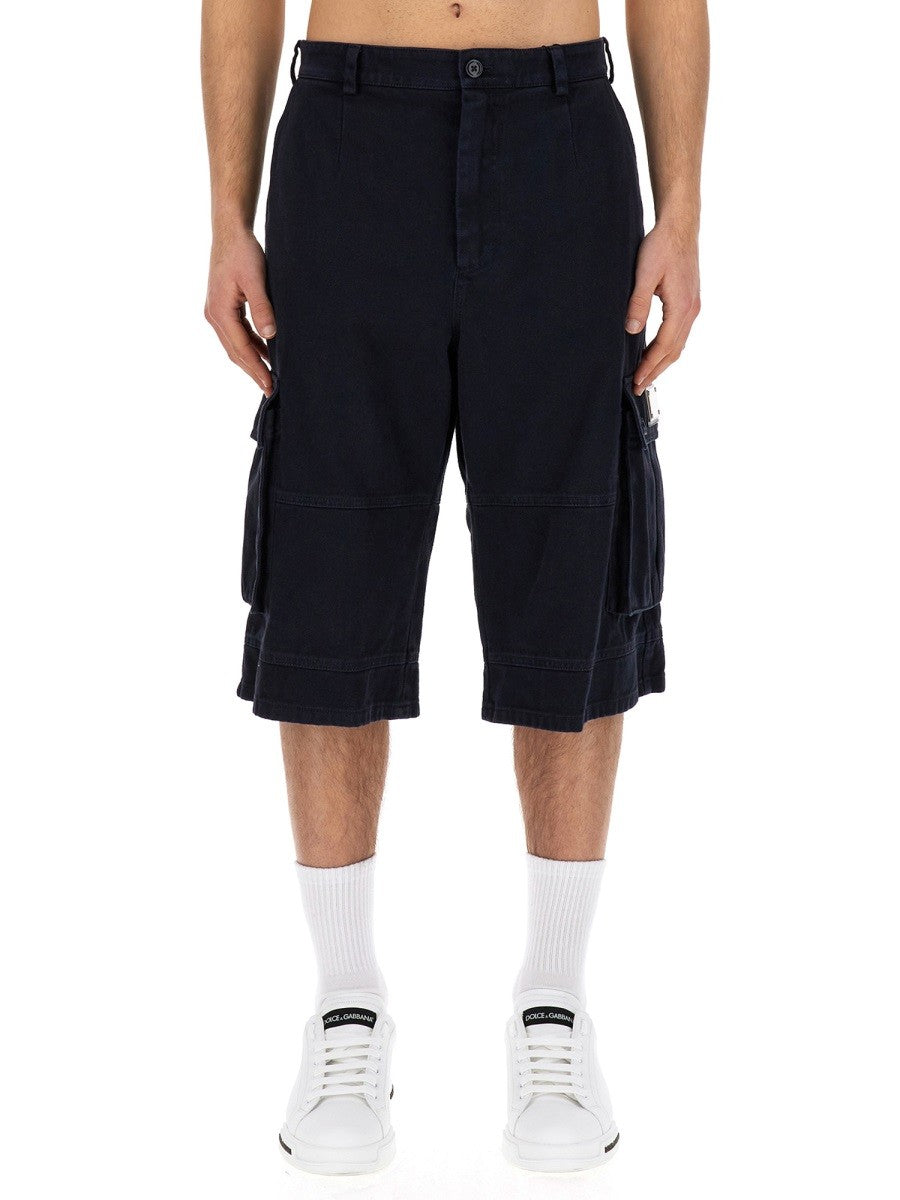 Dolce & Gabbana - Man - Blue - Shorts