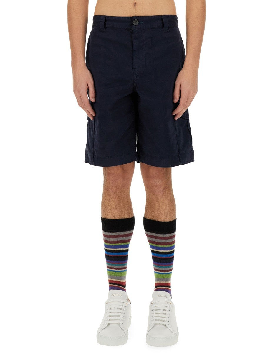 PS BY PAUL SMITH - Man - Blue - Shorts