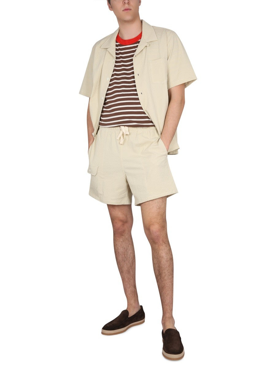 HOWLIN - Man - Beige - Shorts