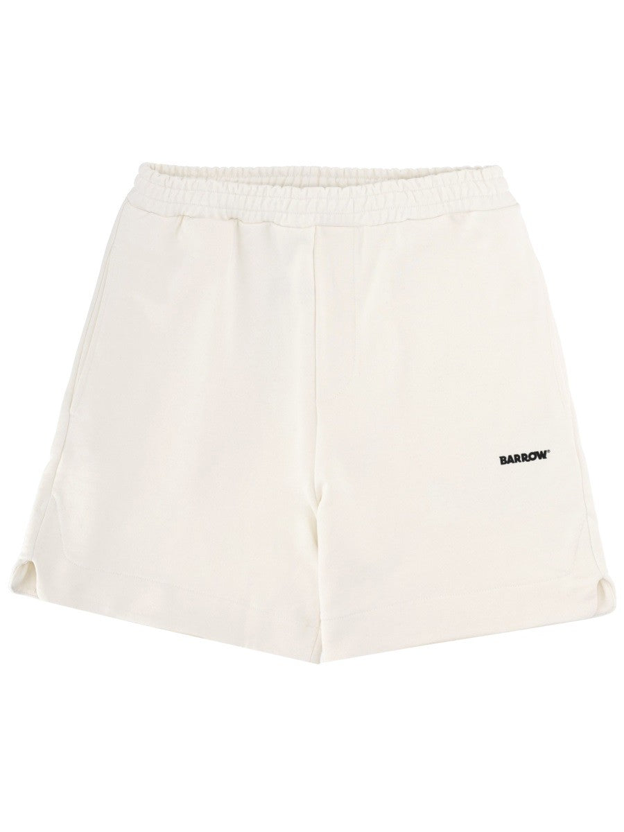 Barrow - Unisex - White - Shorts