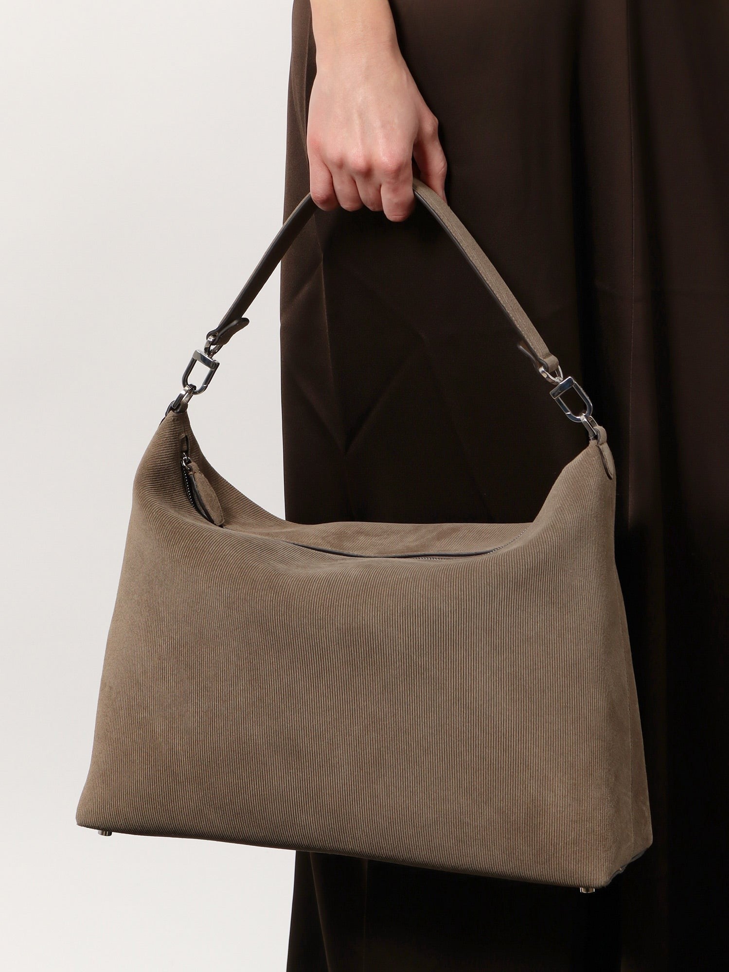 TOTEME - Woman - Brown - Shoulder Bag