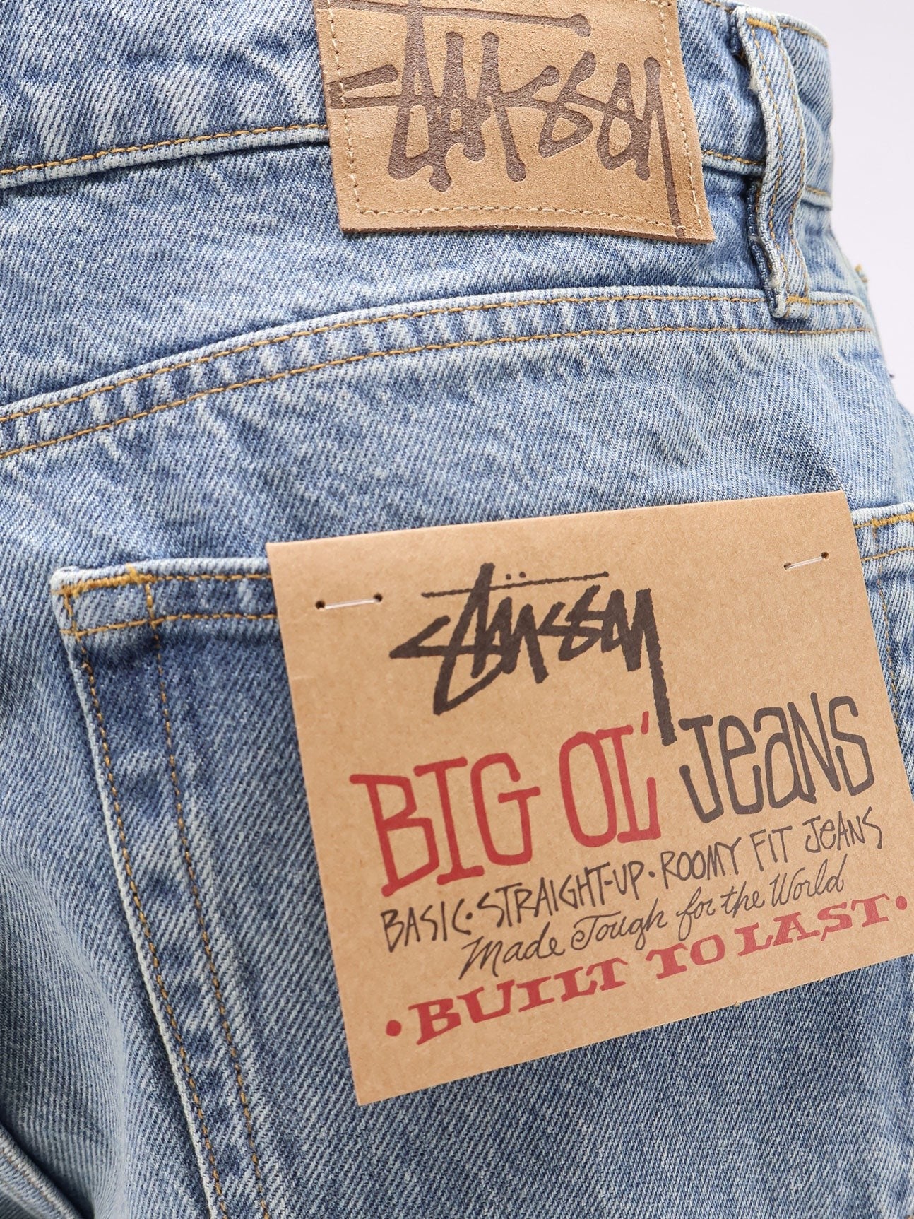 STUSSY - Man - Blue - Jeans