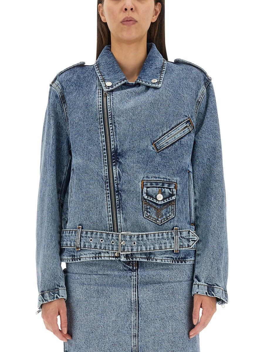 MOSCHINO JEANS - Woman - Blue - Blazer