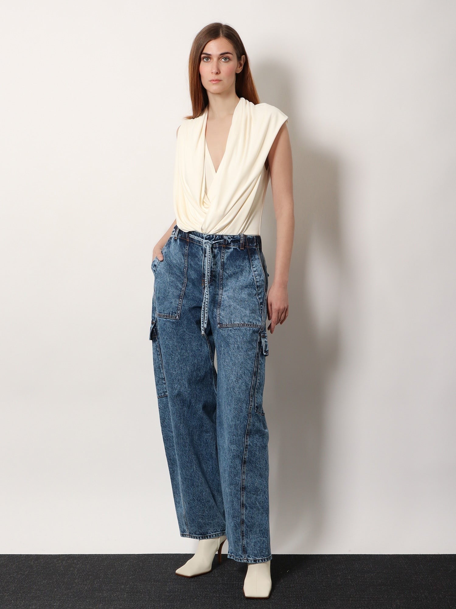 ALAIA - Woman - Blue - Jeans
