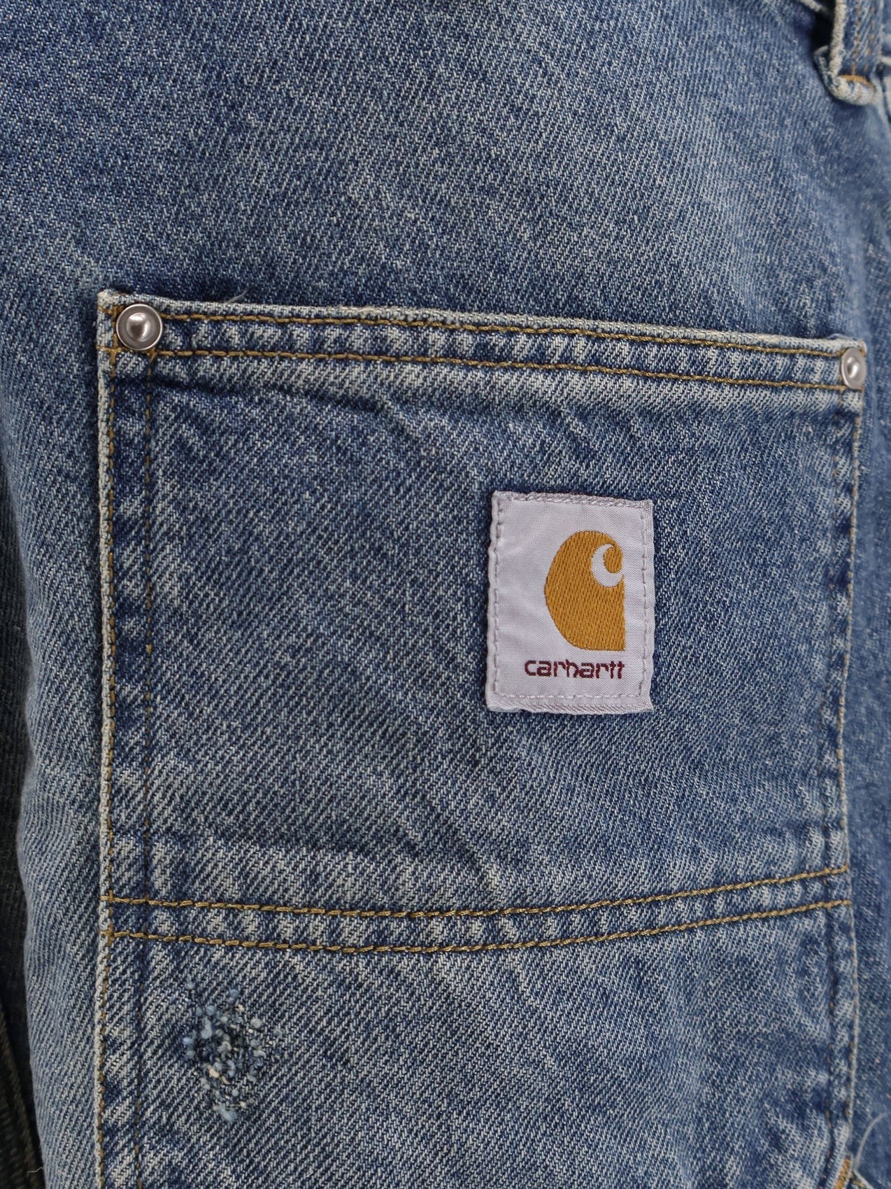 Carhartt Wip - Man - Blue Grind Wash - Jeans