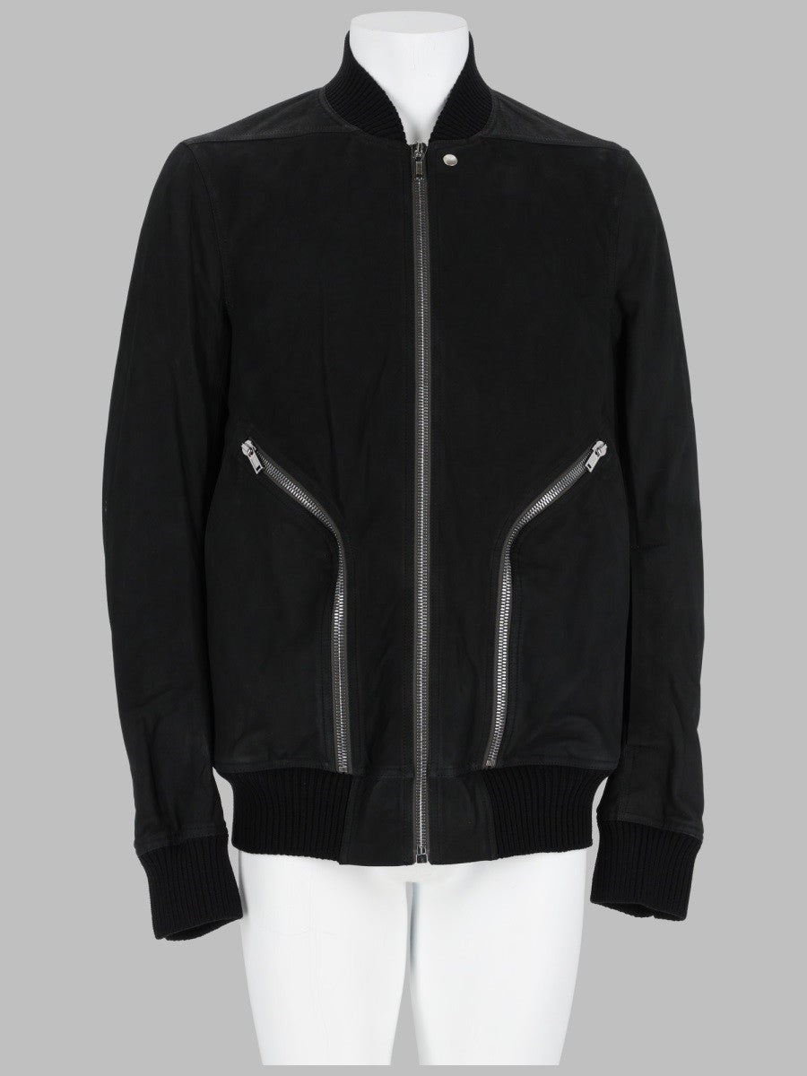 RICK OWENS - Man - Black - Leather Jacket