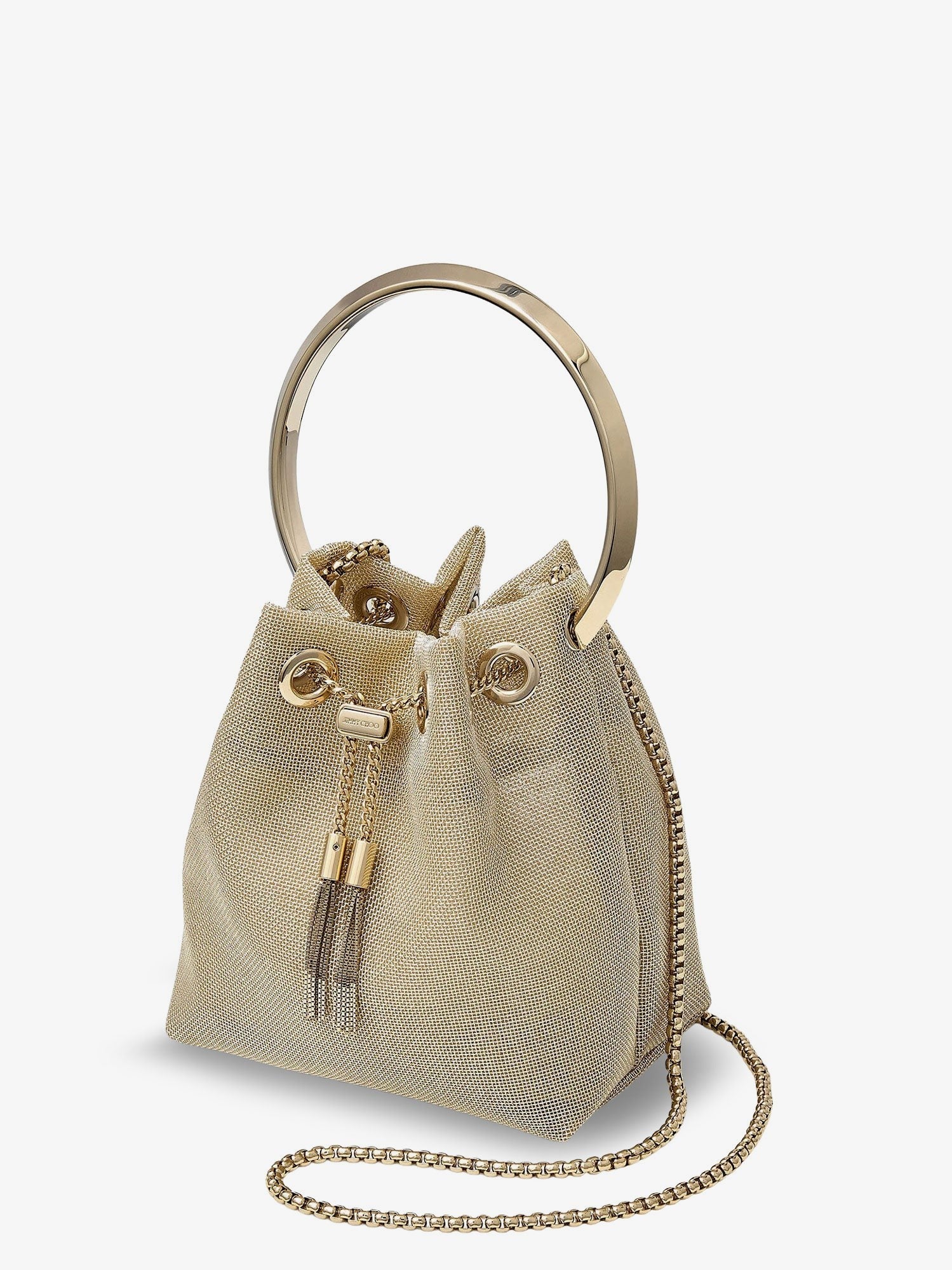 Jimmy Choo - Woman - Champagnelightgold - Bucket Bag